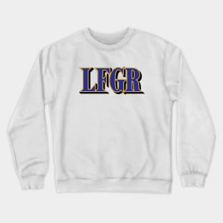 LFGR - White Crewneck Sweatshirt